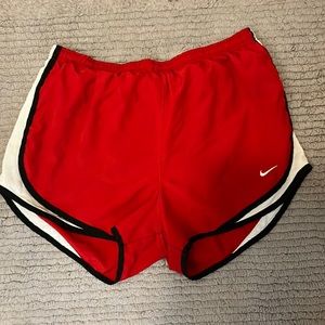 Nike Red Athletic Shorts